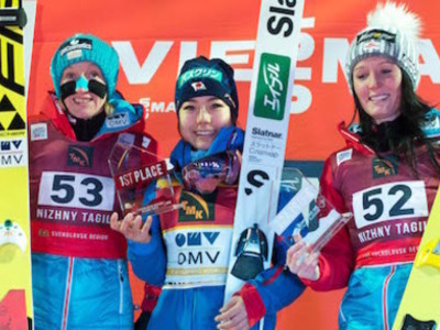 W杯女子ニジニ・タギル第2戦 高梨沙羅が再び頂点に