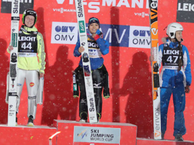 W杯女子オーバーストドルフ第2戦 再び高梨が圧勝！