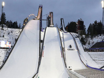 世界選手権LH公式練習2日目 クラフトが最長ジャンプ