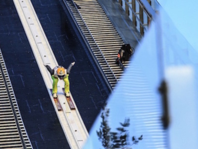 Falun: Schnee bereits im Oktober