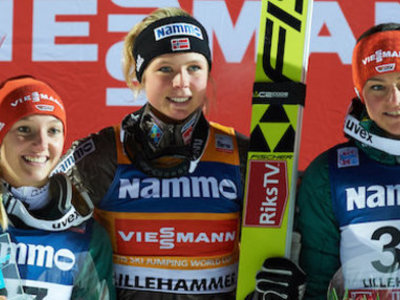 W杯女子開幕戦 地元ノルウェーのルンビュが優勝