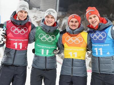Team Norwegen holt Olympisches Gold
