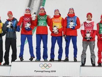 平昌五輪 男子ラージヒル団体戦 ノルウェーが金、日本は6位