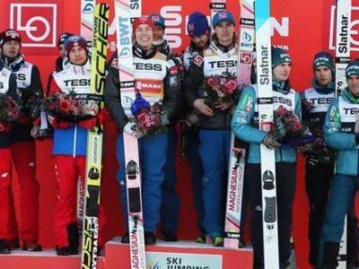 W杯ヴィケルスン・フライング団体戦 ノルウェーが圧勝