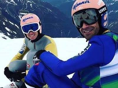 Österreicher trainieren am Gletscher