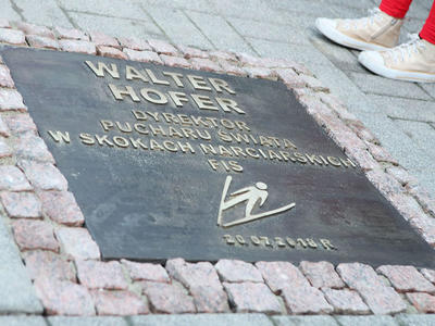 Walter Hofer Ehrenbürger der Stadt Wisla