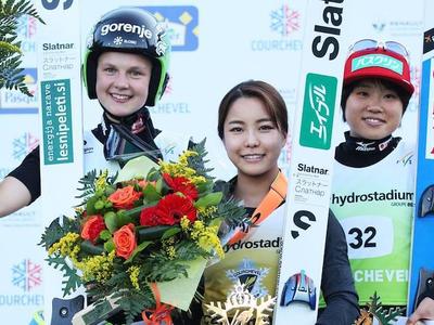 高梨沙羅、クルシュベルでも再び圧勝！