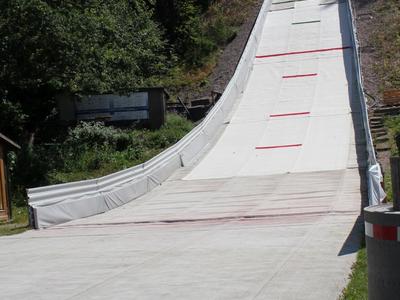 Reibung beim Mattenspringen