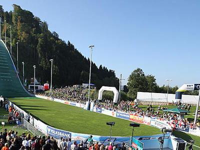 Probedurchgang und Wettkampf live