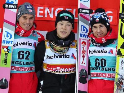 W杯男子エンゲルベルク第2戦 小林陵侑、再び頂点へ