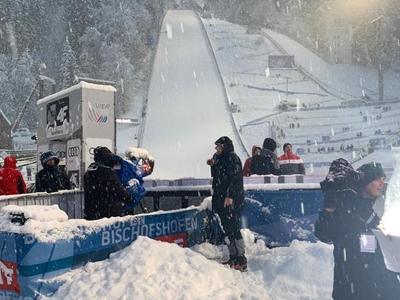 Zu viel Schnee in Bischofshofen