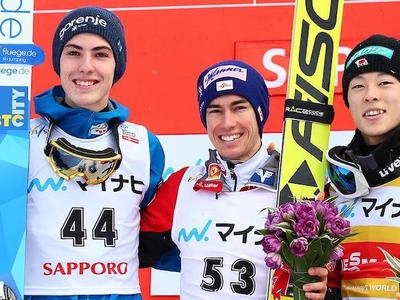 クラフト3連勝、小林陵侑3位