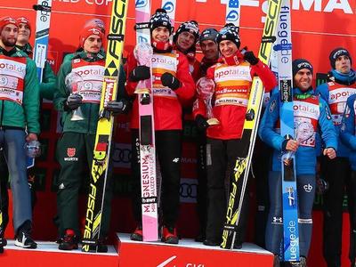 W杯男子ヴィリンゲン団体戦 ポーランドが圧勝、日本5位