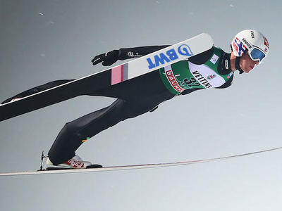 Daniel Andre Tande auf dem Weg zurück