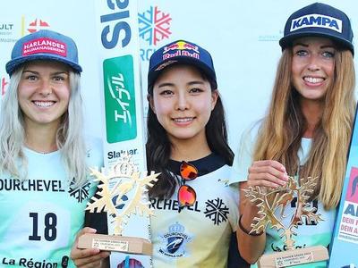 女子クルシュベル大会 高梨がグランプリ25勝目