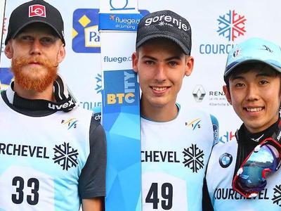 男子クルシュベル大会 ザイツがV 中村直幹3位