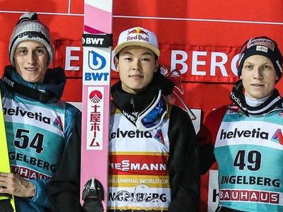 W杯エンゲルベルク第2戦 小林陵侑優勝