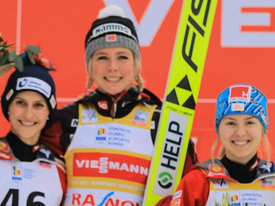 W杯女子ルシュノフ第2戦：ルンビュVでオーストリアの連勝ストップ