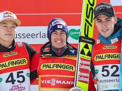 クラフト、ホームで初優勝、陵侑2位