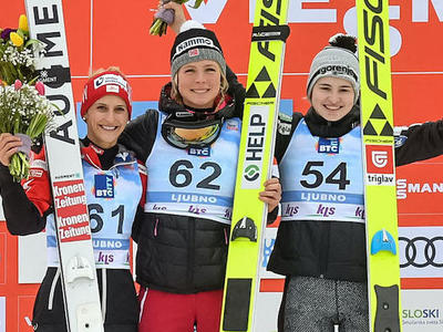W杯女子リュブノ第2戦 ルンビュが優勝、高梨5位