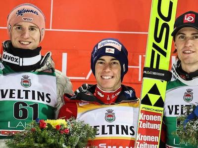 W杯男子ラハティ第１戦 クラフトが優勝