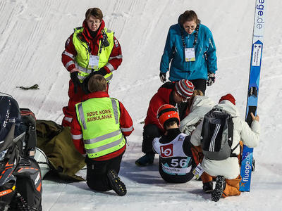 Stephan Leyhe erleidet schwere Knieverletzung