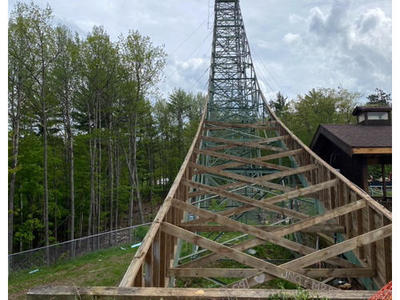 Schanze in Iron Mountain wird renoviert