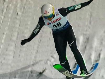 W杯男子ザコパネ予選 佐藤幸椰が1位！