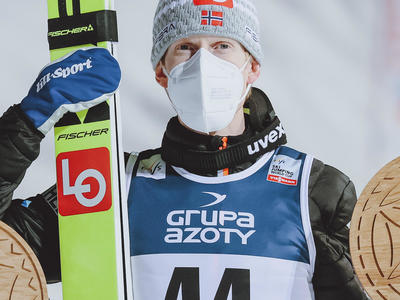 Marius Lindvik wygrywa w Zakopanem