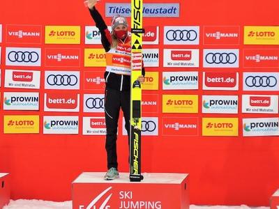 W杯女子ティティゼー＝ノイシュタット クラマーが2連勝、高梨2位