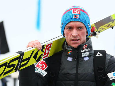 Anders Fannemel zurück auf der Schanze