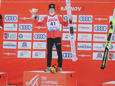 小林陵侑が日本男子最多18勝目 W杯男子ルシュノフNH戦