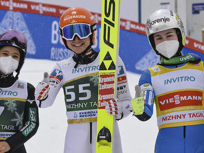 クラマーVでブルーバードツアー開幕 高梨2位