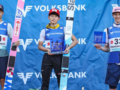 ヒンツェンバッハ大会 日本勢１・２位！