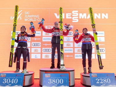 W杯女子開幕戦でクラマー圧勝、高梨6位