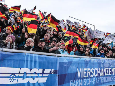  Keine Zuschauer bei deutschen Tourneespringen