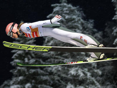 W杯女子クリンゲンタール大会 クラマーが予選1位