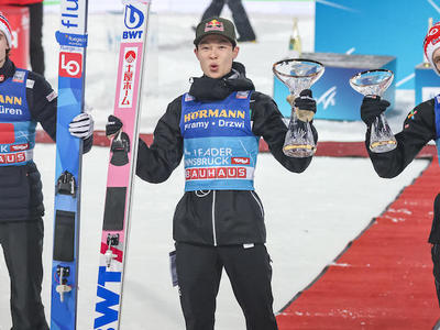 小林陵侑 ジャンプ週間3連勝！