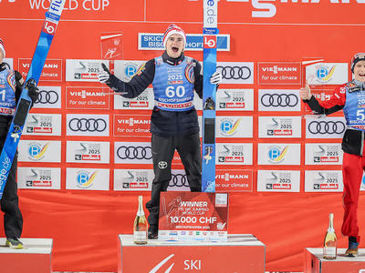 W杯男子ビショフスホーフェン個人戦 ノルウェー勢１・２位