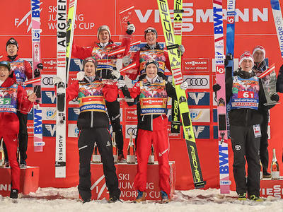 ビショフスホーフェン団体戦 オーストリア1位、日本2位