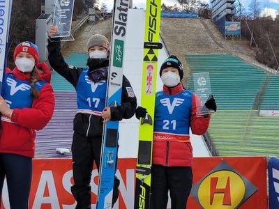 COC女子インスブルック第1戦 高梨沙羅が優勝、伊藤有希3位