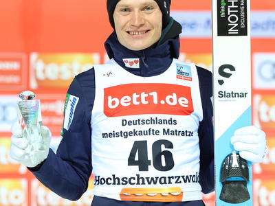 Deutsche Adler bärenstark in Titisee-Neustadt
