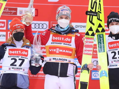 W杯女子ヴィリンゲン第1戦 1本のみでクラマー優勝