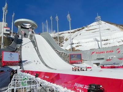 冬季五輪 トレーニング初日