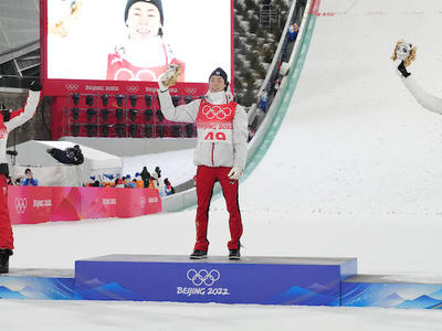 北京五輪 男子ノーマルヒル 小林陵侑が金メダル！