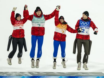 Mixed-Team Gold für Slowenien, die Statistikdaten