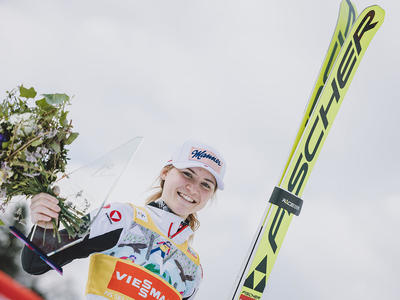 Nika Kriznar gewinnt in Hinzenbach