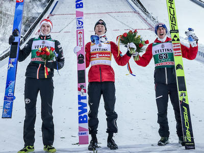 W杯男子ラハティ個人2戦 小林陵侑とグランルードが同点優勝