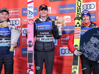 W杯男子オスロ第2戦はタンデがＶ、RAW AIR総合はクラフト