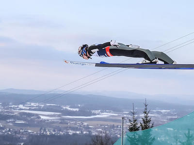 フライング世界選手権 初日リンドヴィクがリード